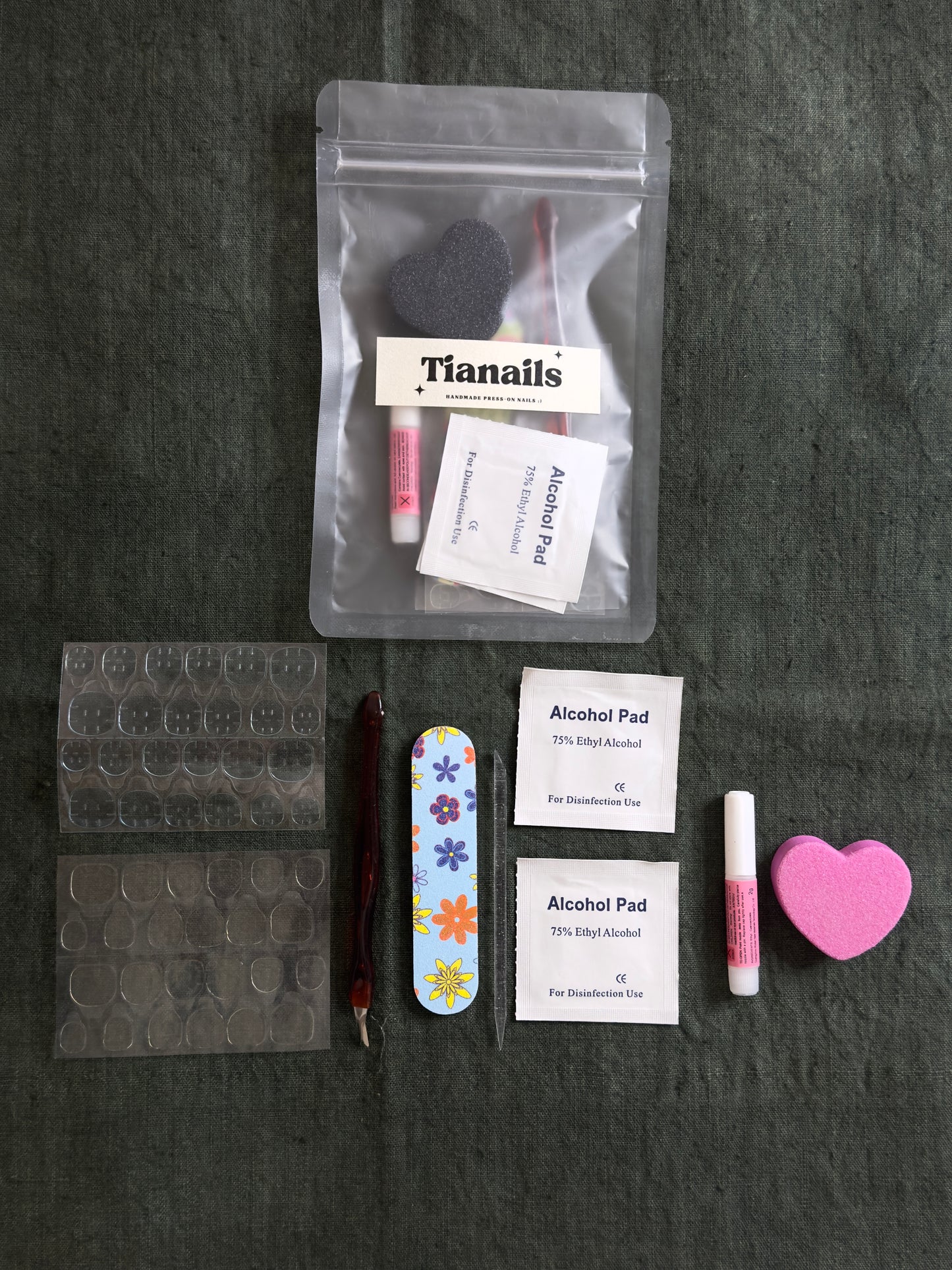Tianails Tool Bag: Essential Press-On Nail Application Kit