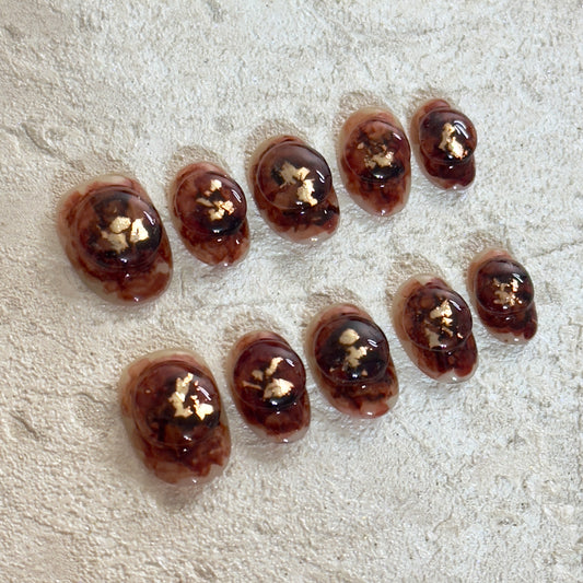 Amber Gold Resin
